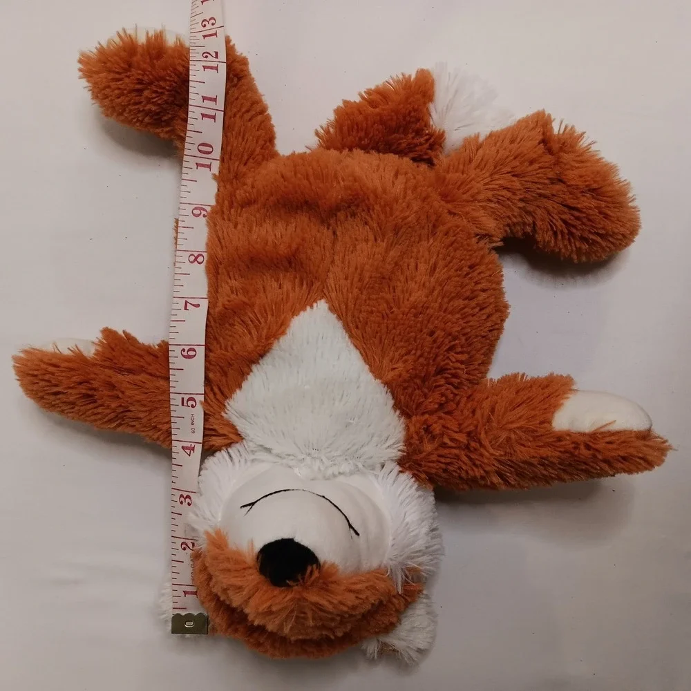 Warmies Fox Plush Stuffed‎ Animal Orange White Microwavable Heatable Toy